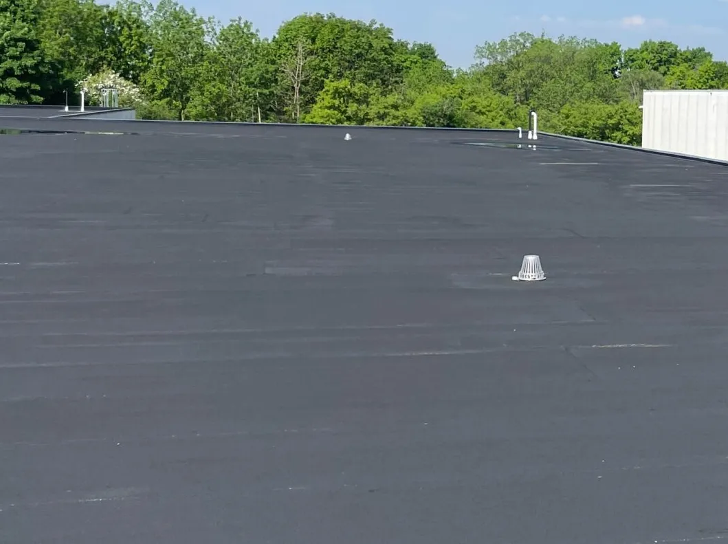 Flat roof membrane repair in Post Falls Idaho